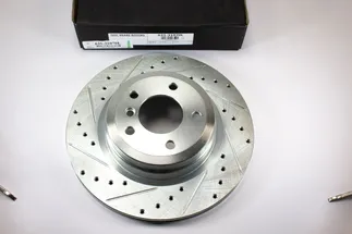 Dynamic Friction Rear Left Disc Brake Rotor - 631-31070L